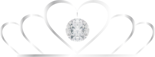 ダイヤモンドティアラの無料イラスト