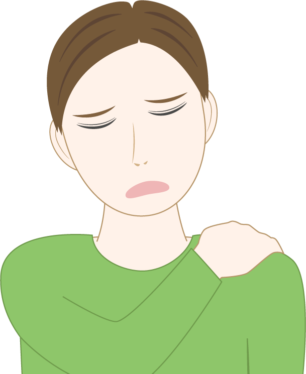 肩こりの男性のフリー素材2