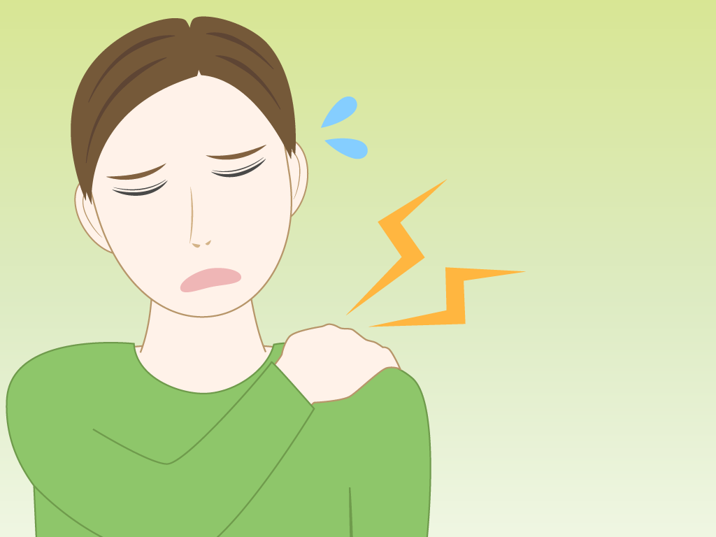 肩こりの男性のフリー素材4