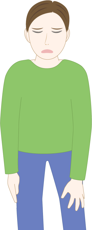 膝が痛い男性のフリー素材2