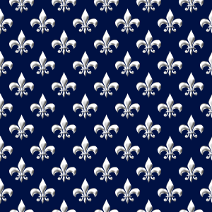 百合の紋章（シルバー）の無料背景画像