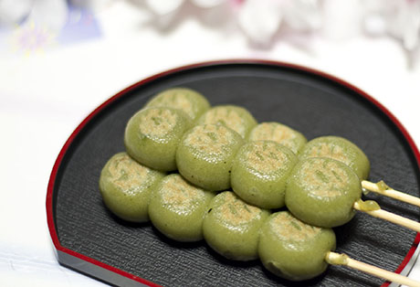 抹茶団子のフリー写真素材6