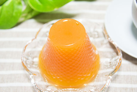 メロンゼリーのフリー写真素材1