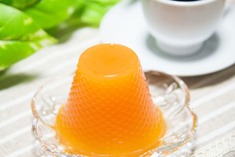 メロンゼリーのフリー写真素材2