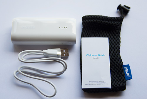 Anker Astro E1 5200mAh を開封