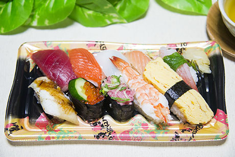 握り寿司のフリー写真素材1