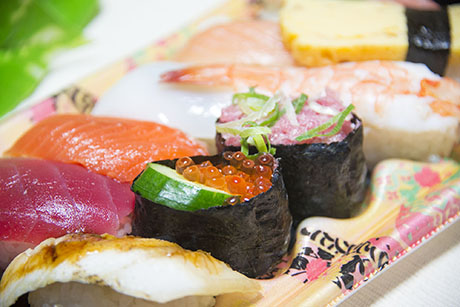 握り寿司のフリー写真素材2