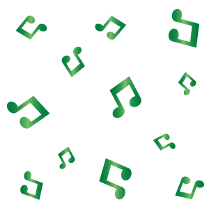 ８分音符の無料背景画像３４３