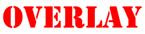 Photoshop CS5 カラーオーバーレイ適用後のテキストレイヤー