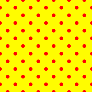 無料背景画像「赤色のドット（水玉模様）」