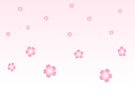 桜の花の無料背景画像４