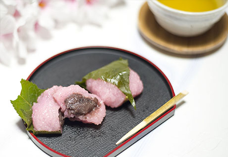 桜餅のフリー写真素材10