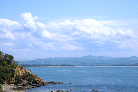 空と海のフリー写真素材3