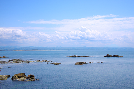 空と海のフリー写真素材4