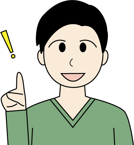 若い男性(私服)のシンプルな人物イラスト5