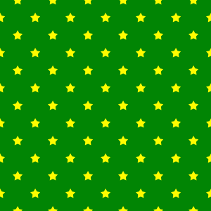 黄色の星柄（無料背景画像）