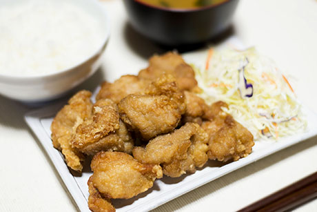 若鶏の竜田揚げのフリー写真素材4