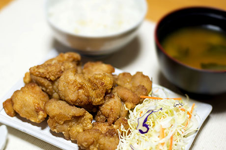 若鶏の竜田揚げのフリー写真素材6