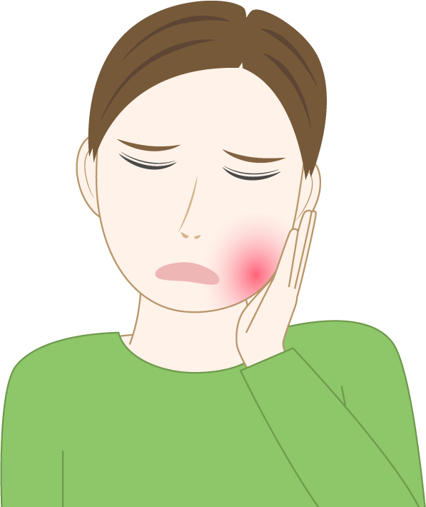 歯が痛い男性のフリー素材2