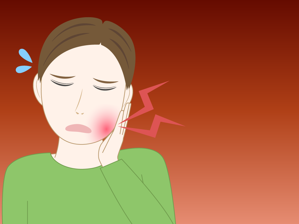 歯が痛い男性のフリー素材9