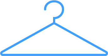 洗濯物を干す男性と女性（ハンガー）のフリー素材10