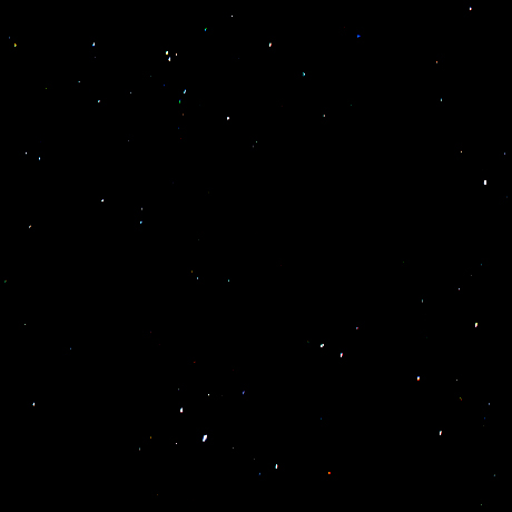 水滴（星空のような加工）の無料背景画像1