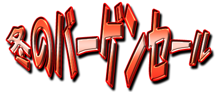 フリー素材「冬のバーゲンセール」パターン24