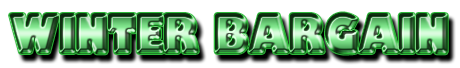 フリー素材「WINTER BARGAIN」パターン13