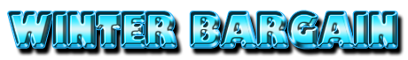 フリー素材「WINTER BARGAIN」パターン14
