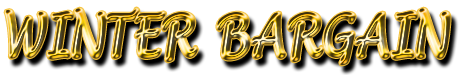 フリー素材「WINTER BARGAIN」パターン15