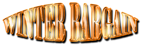 フリー素材「WINTER BARGAIN」パターン25