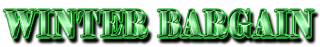 フリー素材「WINTER BARGAIN」パターン6